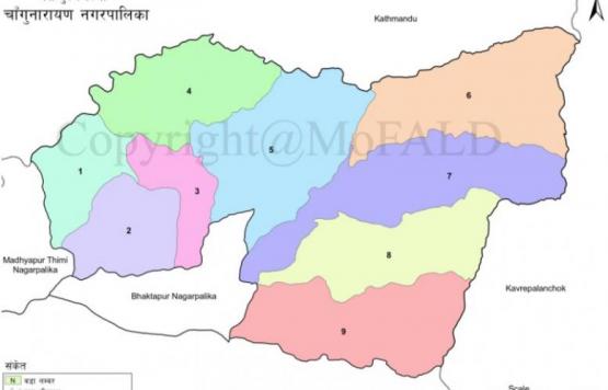 GIS Map of Changunarayan Municipality